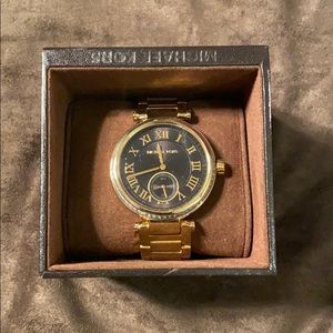 Gold Micheal Kors Watch